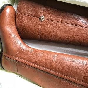 Tory Burch Jolie Riding Boot in Rustic Brown